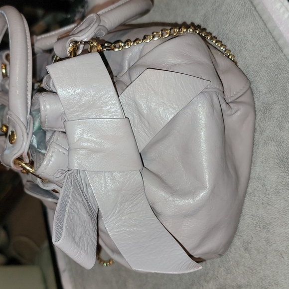 Miu Miu ( PRADA) SMALL BOW BAG AND WALLET AUTHENTIC ,2 FOR  1 SET!! - Picture 14 of 15